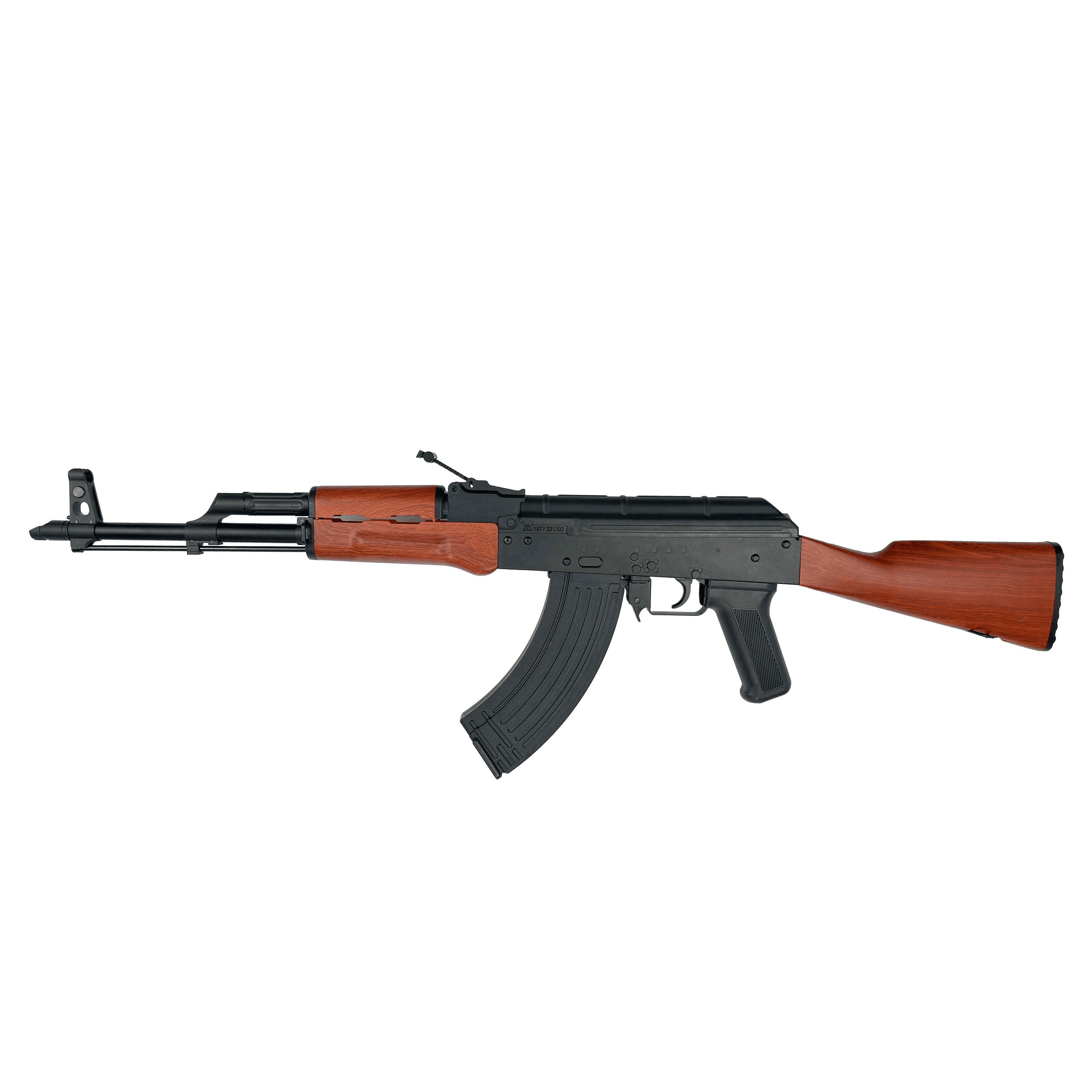 CYMA Standard AK47 Full Metal Real Wood Blowback Airsoft AEG Rifle (Package: Gun Only) - Twinklefire