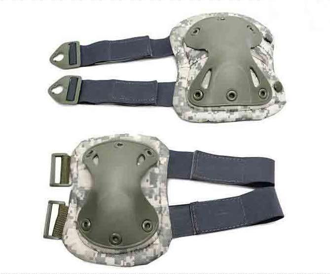 Tactical 4-Piece Elbow & Knee Pads Set - for Airsoft, Paintball, Riding, Outdoor Combat Sports