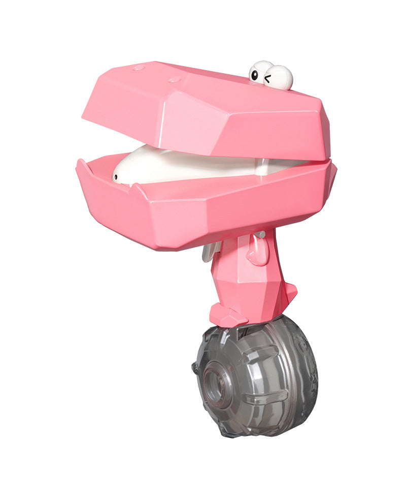 Animal-Shaped Auto Rapid Fire Water Blaster - Cartoon Electric Water Gun Toy for Summer Kids Play