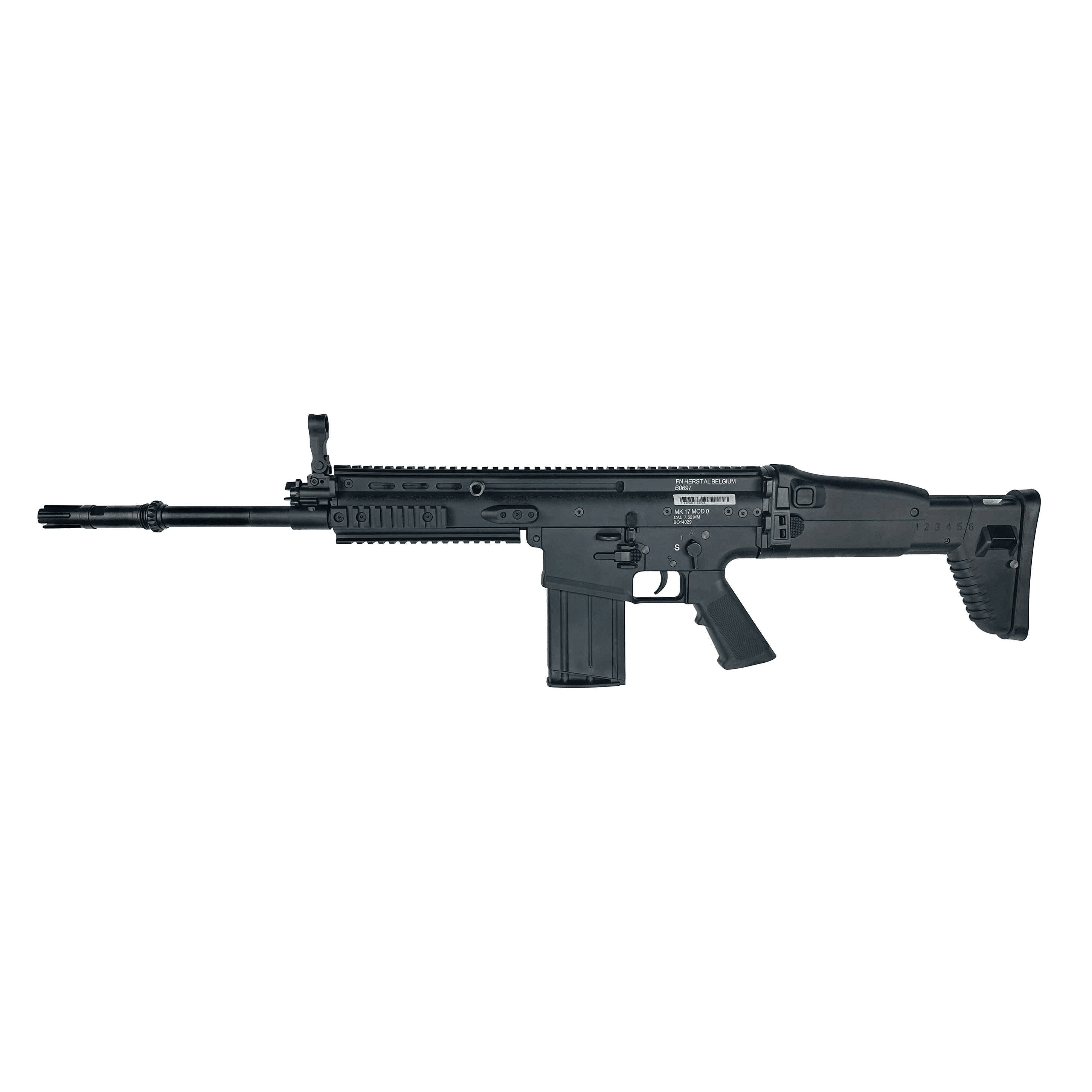 FN Herstal MK17 Airsoft AEG Rifle(Model: MK17 / Black) - Twinklefire