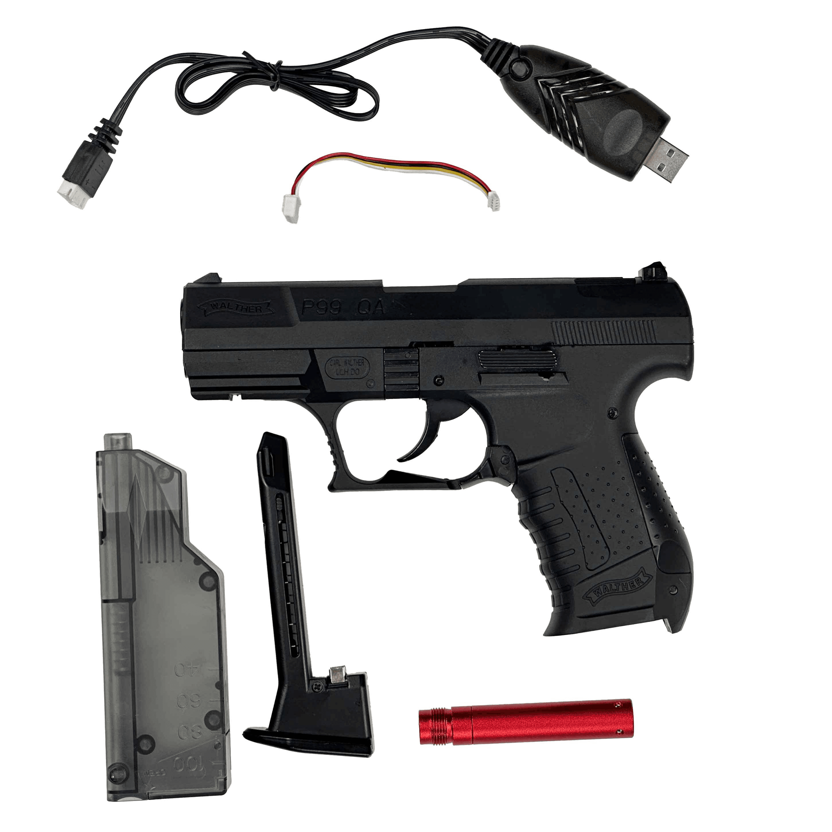 WE P99 Compact Airsoft GBB Pistol ( BK ) - Twinklefire
