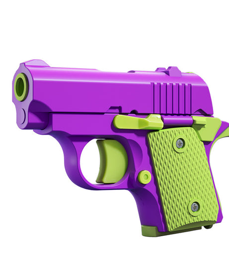 Gravity Radish Baby 1911 Toy - 3D Printed Fidget Pistol for Stress Relief