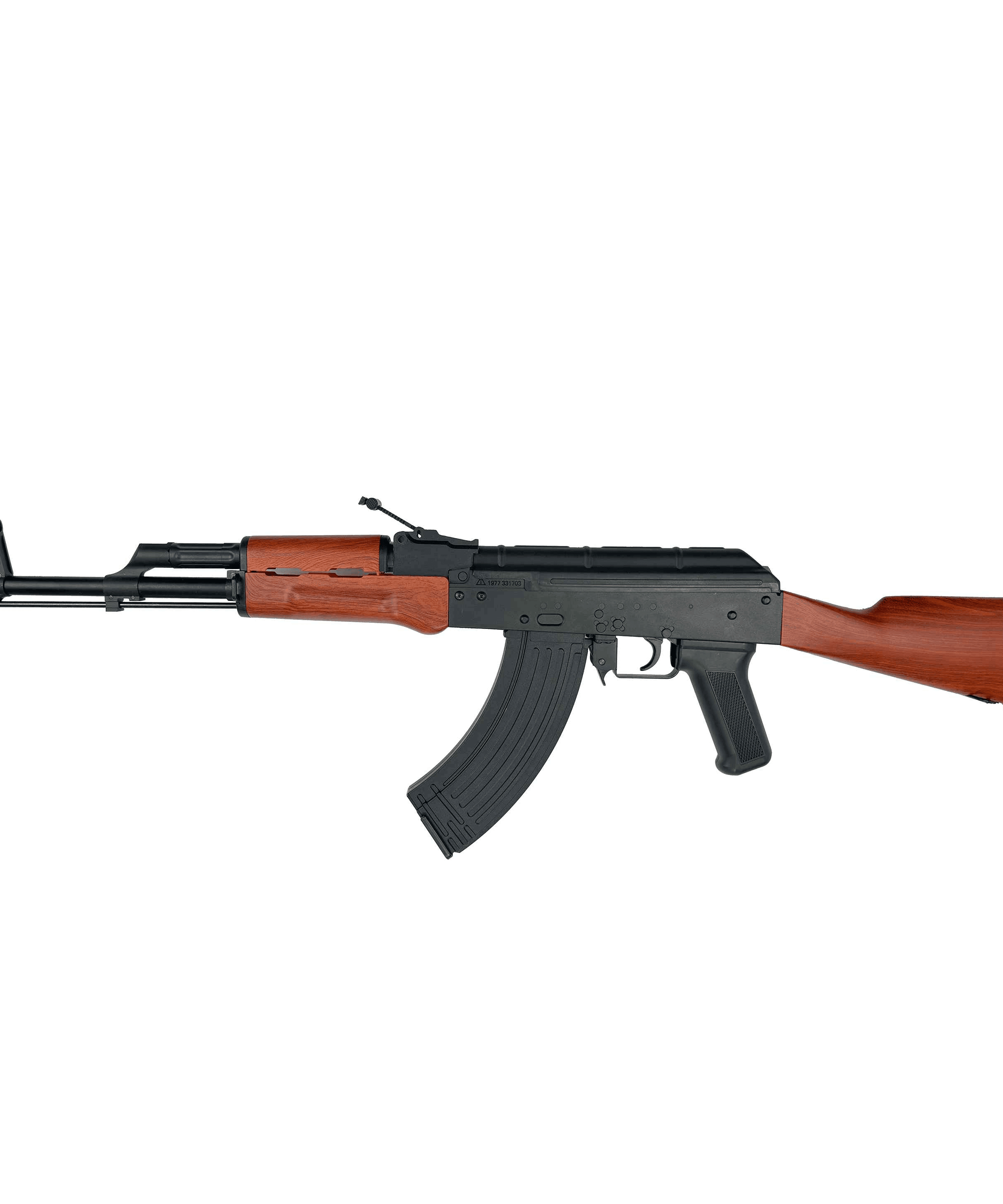 CYMA Standard AK47 Full Metal Real Wood Blowback Airsoft AEG Rifle (Package: Gun Only) - Twinklefire