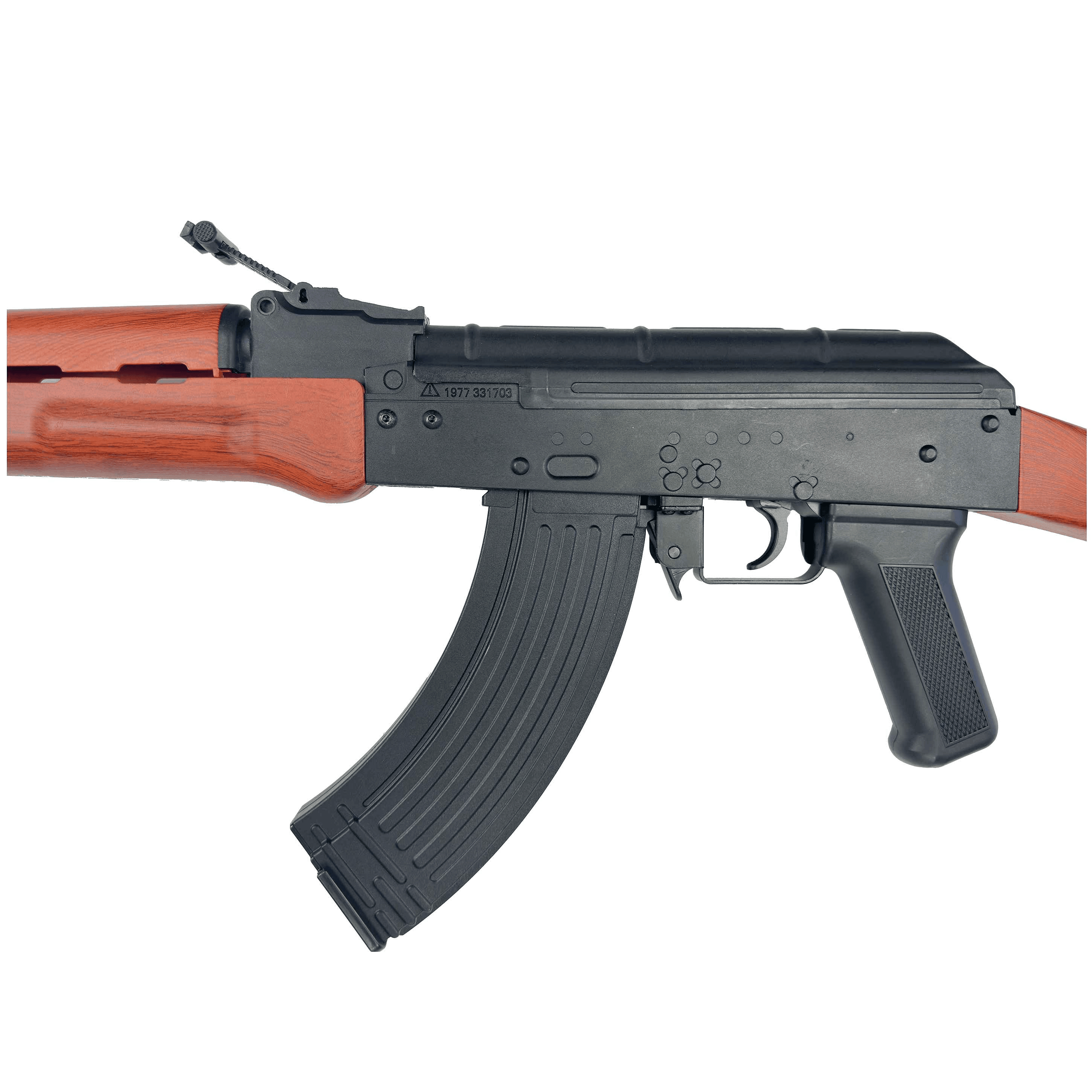 CYMA Standard AK47 Full Metal Real Wood Blowback Airsoft AEG Rifle (Package: Gun Only) - Twinklefire