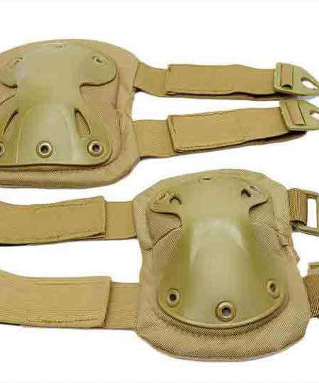 ‌Tactical 4-Piece Elbow & Knee Pads Set - for Airsoft, Paintball, Riding, Outdoor Combat Sports