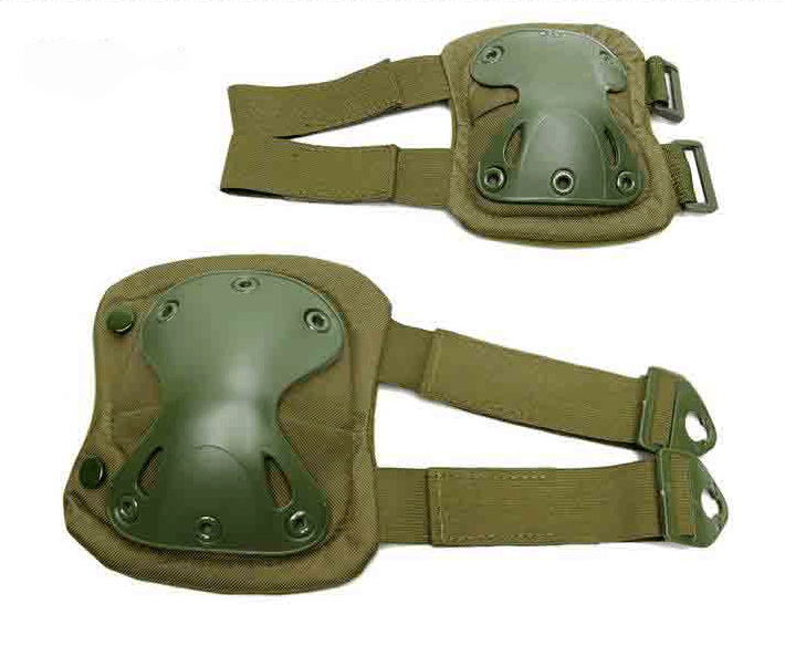 ‌Tactical 4-Piece Elbow & Knee Pads Set - for Airsoft, Paintball, Riding, Outdoor Combat Sports