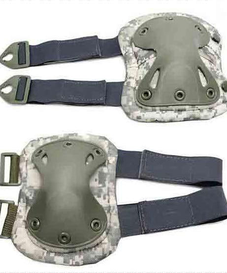 ‌Tactical 4-Piece Elbow & Knee Pads Set - for Airsoft, Paintball, Riding, Outdoor Combat Sports