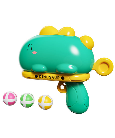 ‌Cute and fun Dinosaur Sticky Ball Launcher, battery-free, exercising children's hand-eye coordination and enhancing parent-child bonding