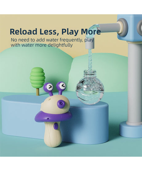 Viral Mini Electric Snail Water Gun | Auto-Burst Squirt Toy for Kids