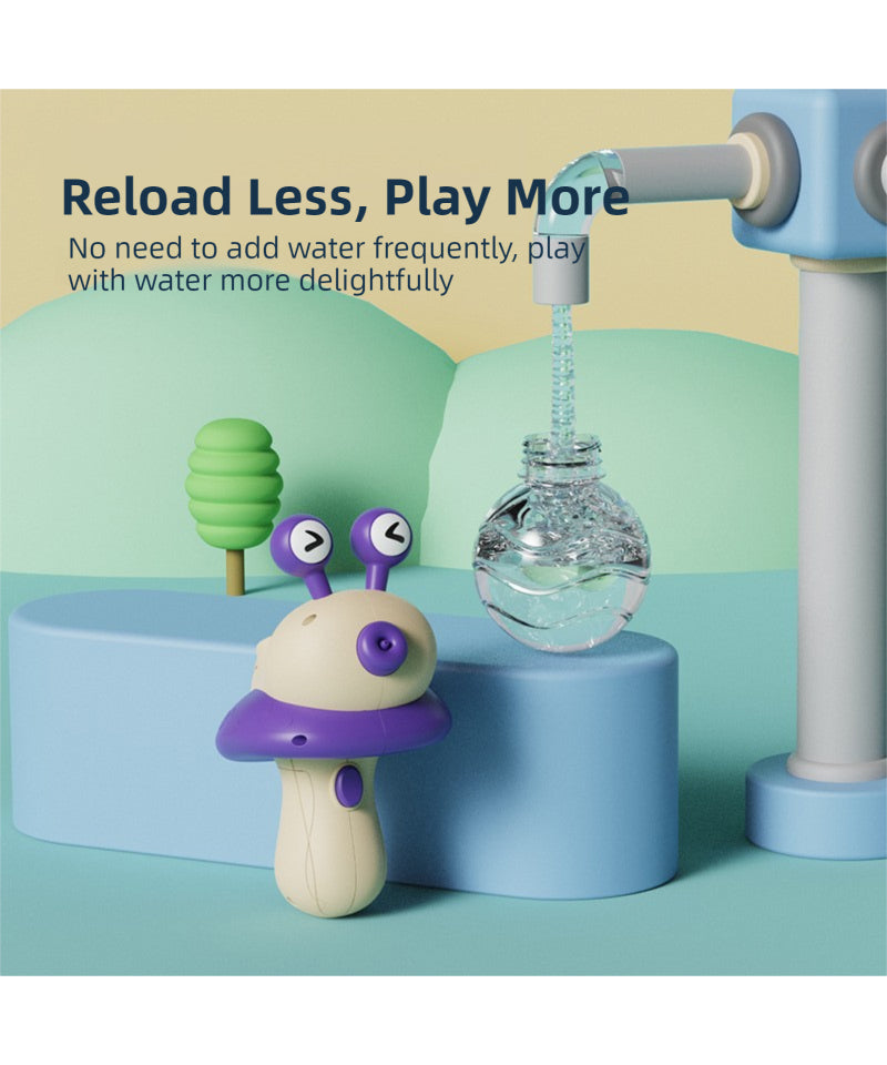 Viral Mini Electric Snail Water Gun | Auto-Burst Squirt Toy for Kids