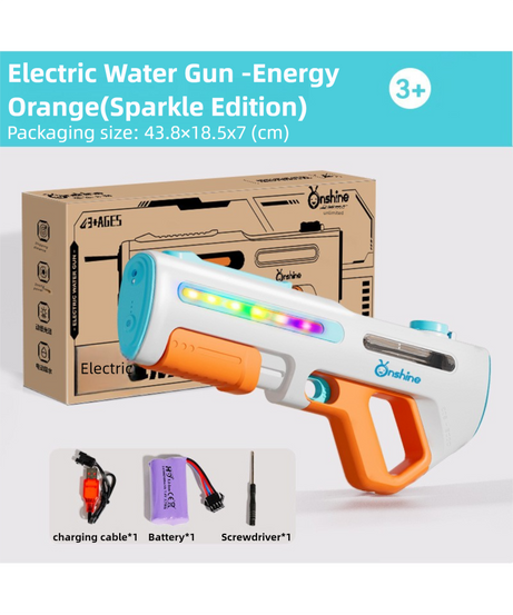 Electric Water Gun with Auto-Suction Function, Water-Splashing Festival, Summer Water Play Toy, Birthday Gift