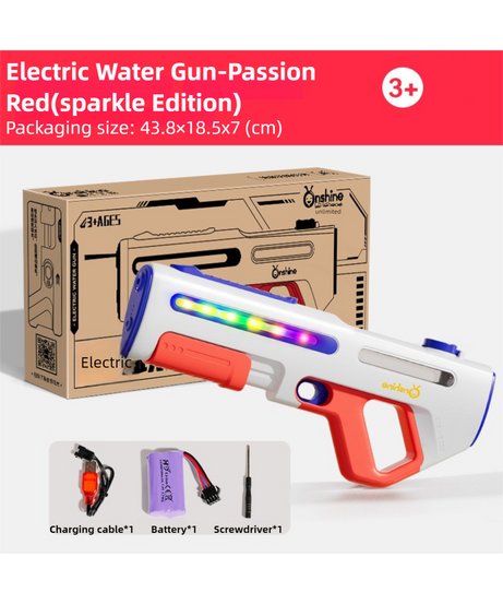 Electric Water Gun with Auto-Suction Function, Water-Splashing Festival, Summer Water Play Toy, Birthday Gift