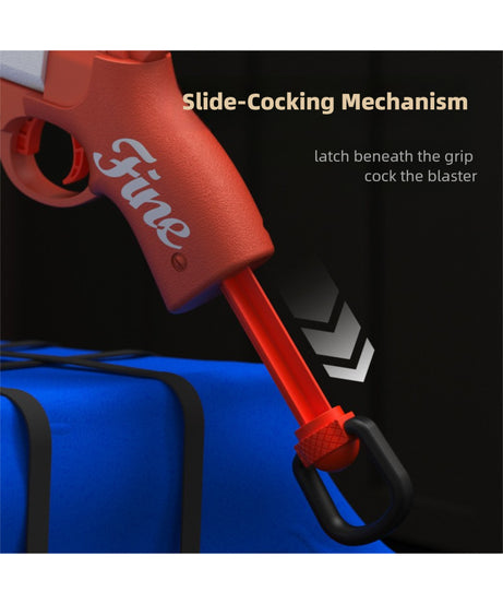 Mini Goblin Hand Cannon Bolt-Action Launcher - Kids' Pocket Ejecting Shell Foam Dart Pistol Boys' Toy Gun