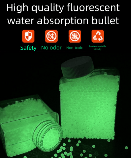 Luminous Water Gel Pellets 7-8mm