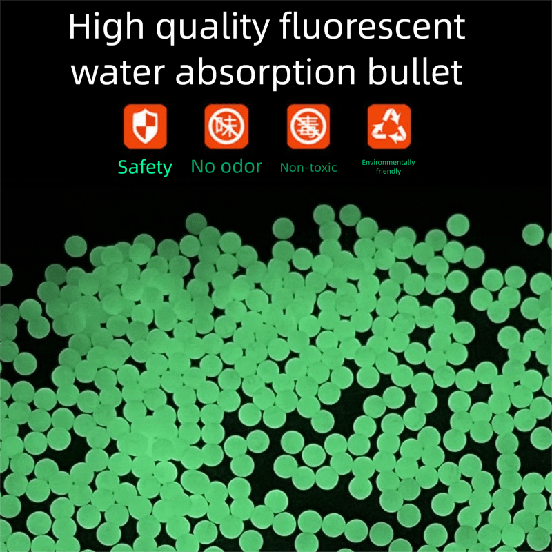 Luminous Water Gel Pellets 7-8mm