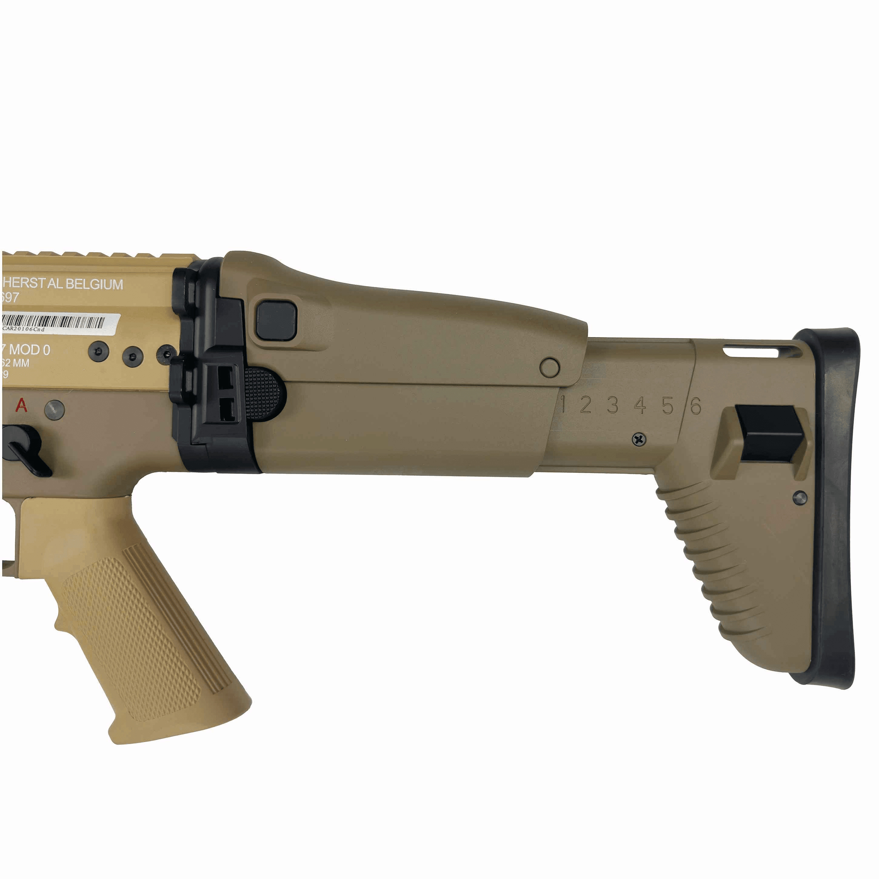 FN Herstal MK17 Airsoft AEG Rifle(Model: MK17 / Tan) - Twinklefire