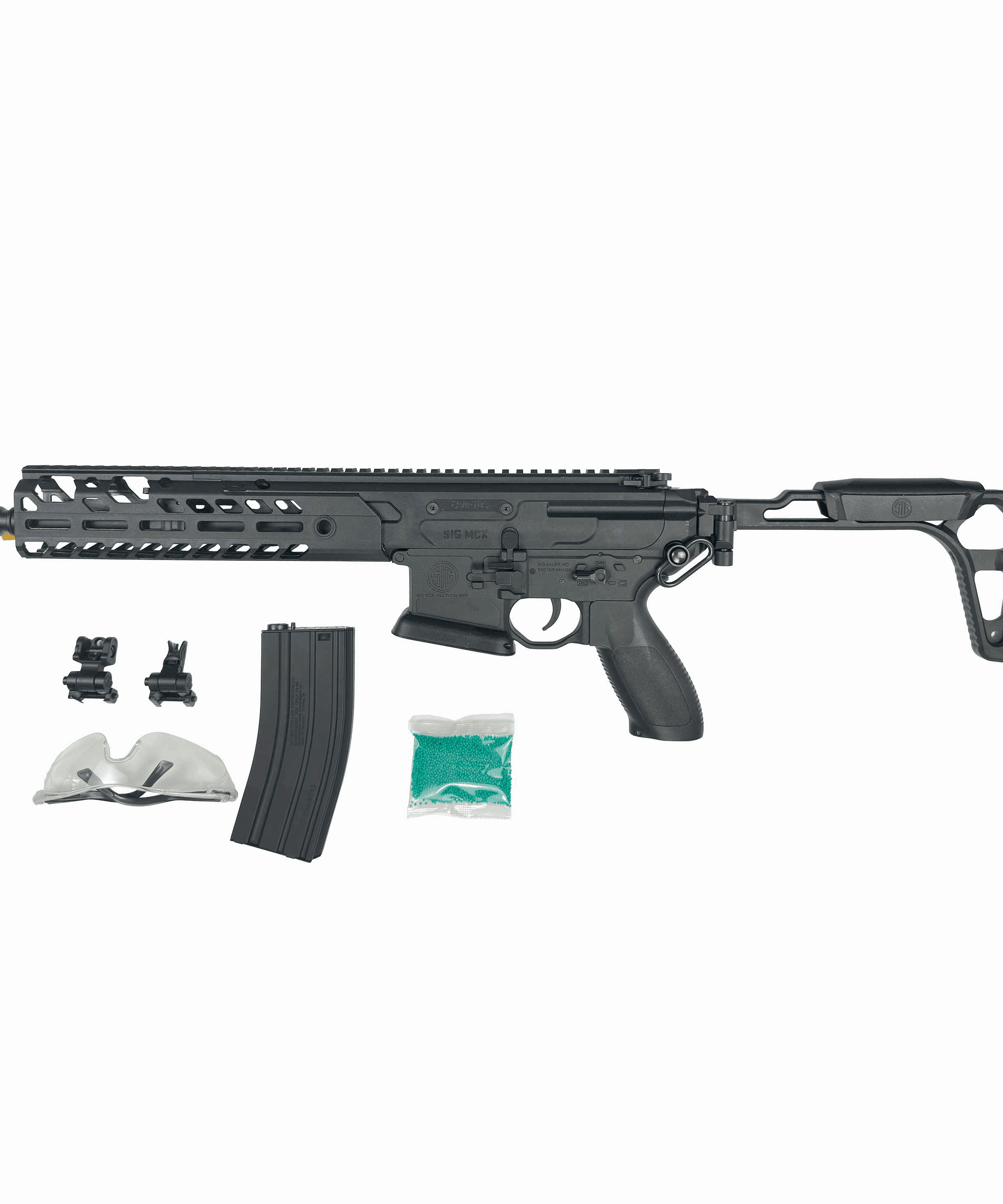 SIG AIR MCX AEG Airsoft Rifle ( Black ) - Twinklefire