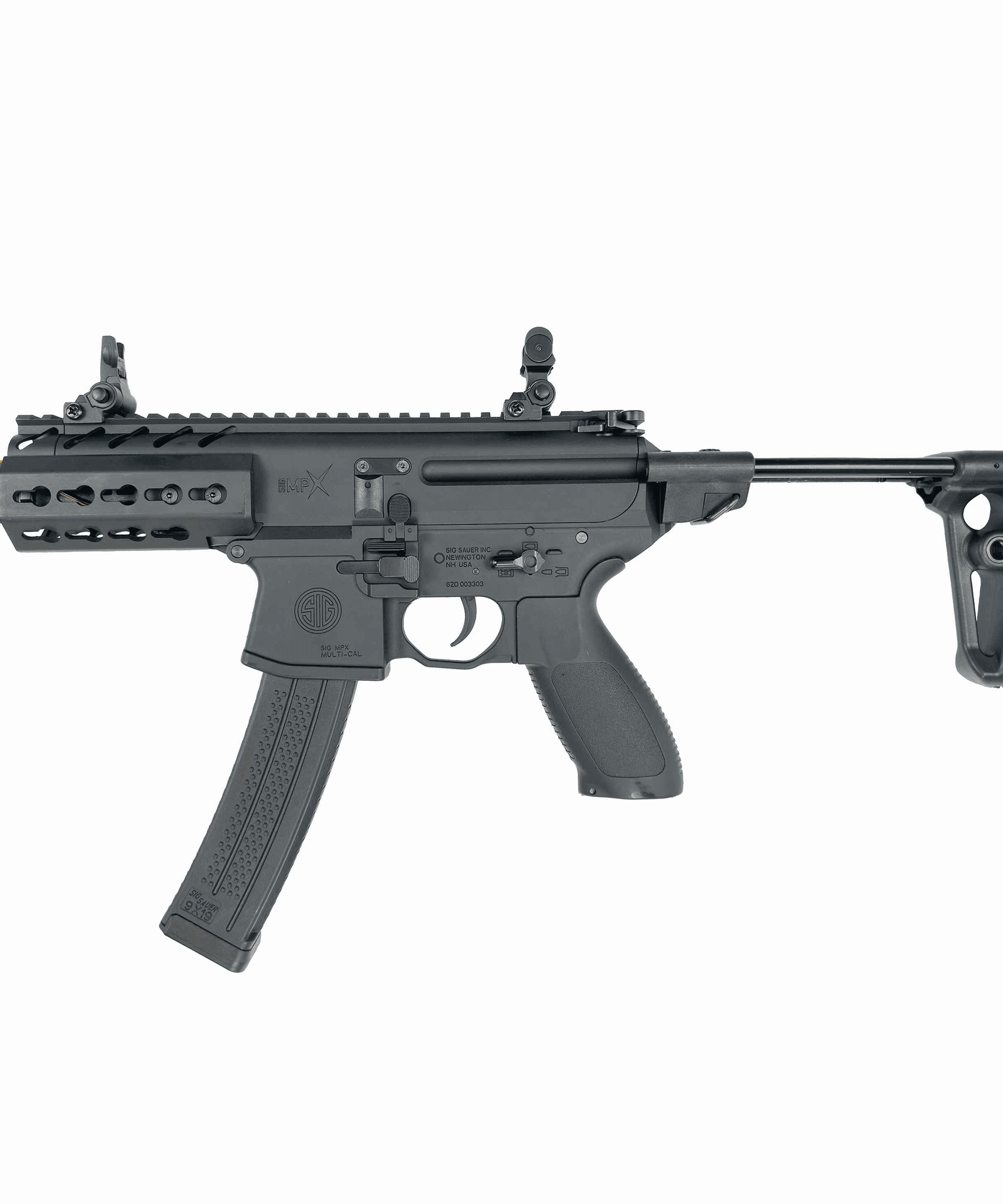 SIG AIR MPX AEG Airsoft Rifle ( Black ) - Twinklefire