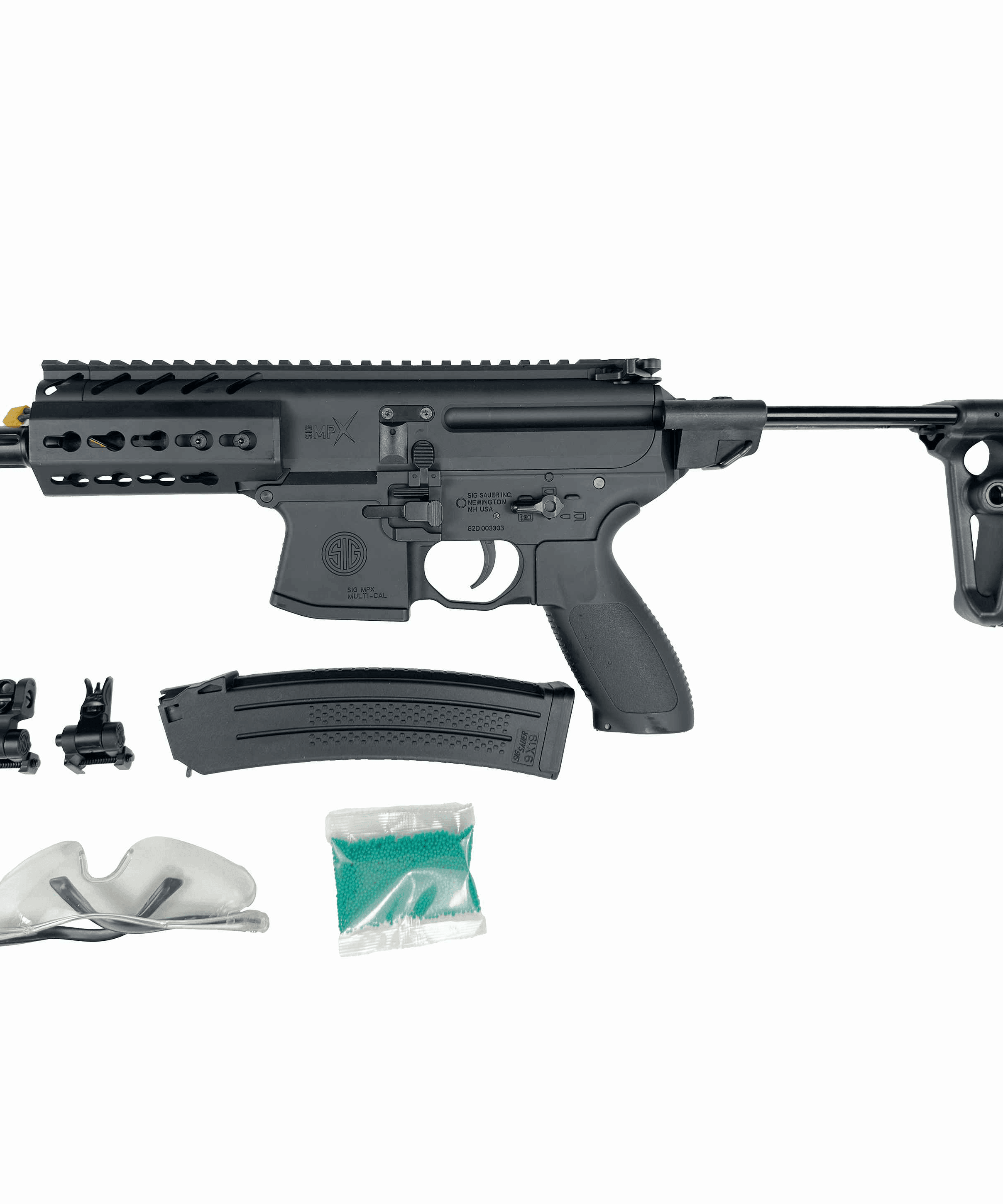 SIG AIR MPX AEG Airsoft Rifle ( Black ) - Twinklefire