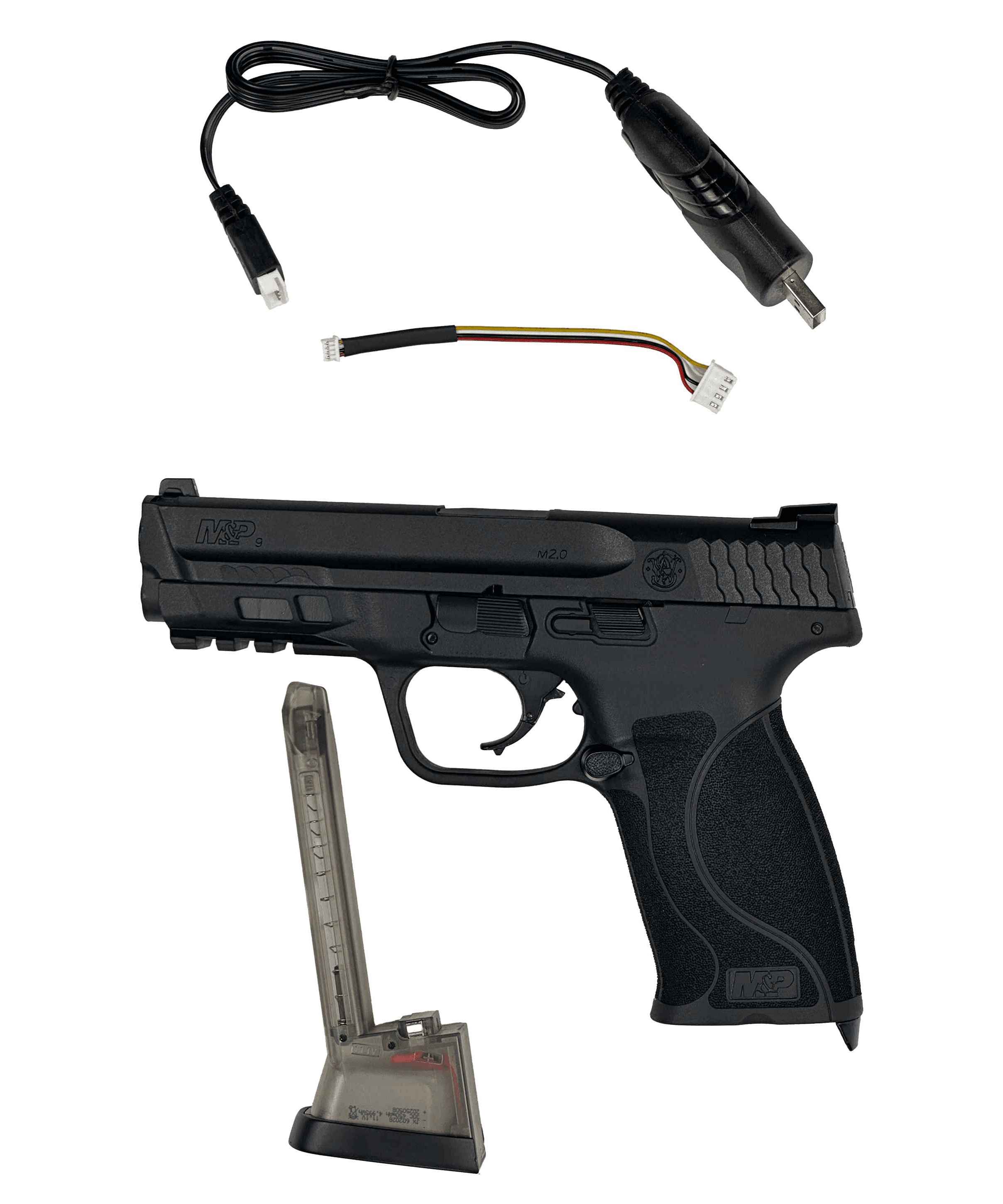 Umarex T4E S&W M&P9 M2.0 Paintball Marker (Color: Black) - Twinklefire