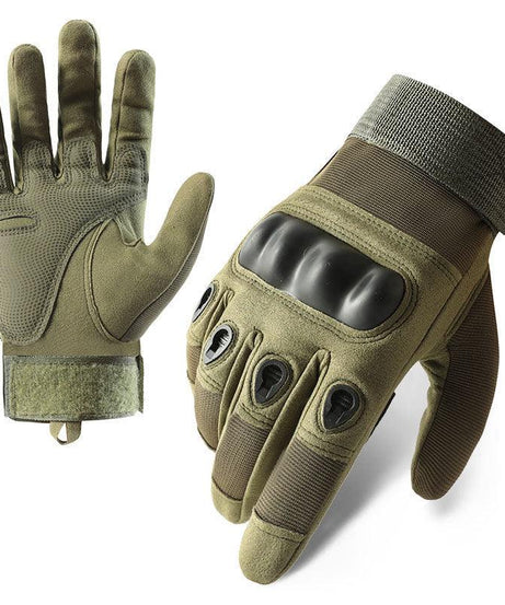 Combat-Grade Tactical Gloves: Softshell Construction with Enhanced Grip & Touchscreen Compatibility