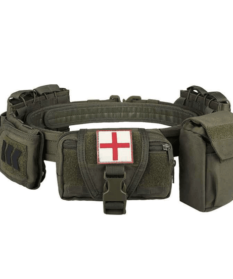 Multi-functional six-piece tactical waist cover, wear-resistant duty tactics, special equipment tactical waist bag - Twinklefire
