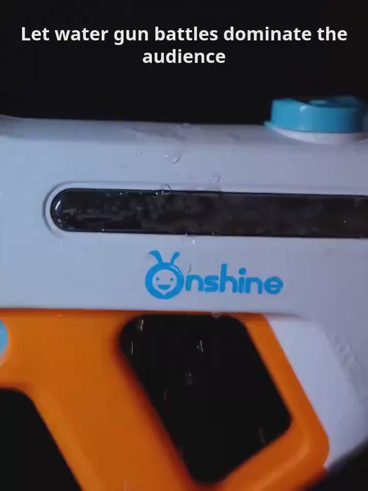 Electric Water Gun with Auto-Suction Function, Water-Splashing Festival, Summer Water Play Toy, Birthday Gift